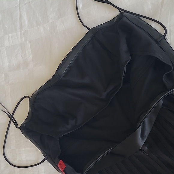 Black ribbon dress - size 10 - Picture 9 of 11